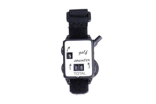 Portable Golf Manual Watch Appearance Counter Black