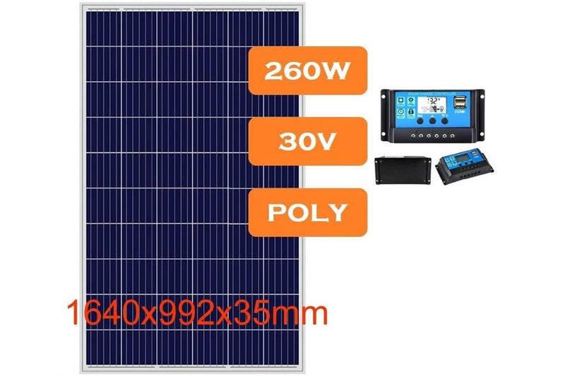 260W Solar Panel with Solar Controller