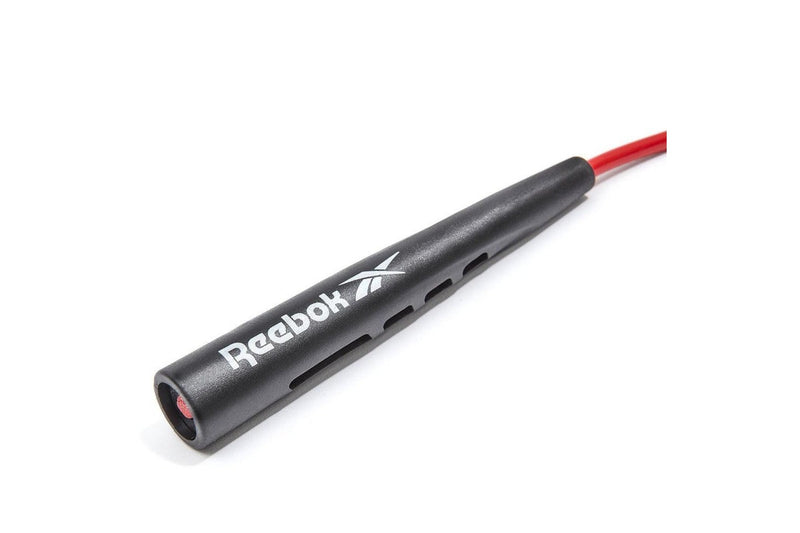 Reebok Skipping Jump Rope (Black/Red, 280Cm) - One Size