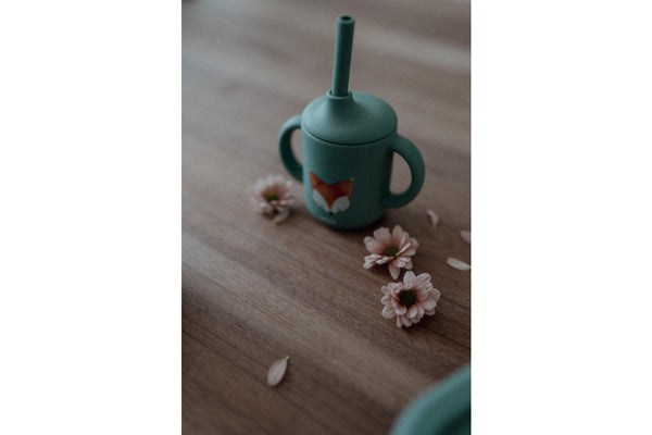 Sassi: Silicone Sippy Cup - Crunchy the Fox