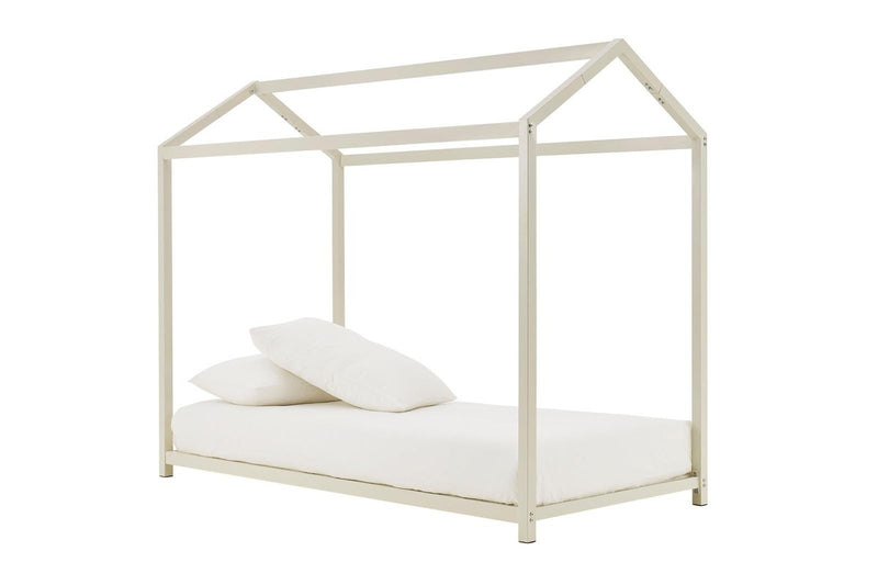 Ovela: Ohio Kids House Bed - White