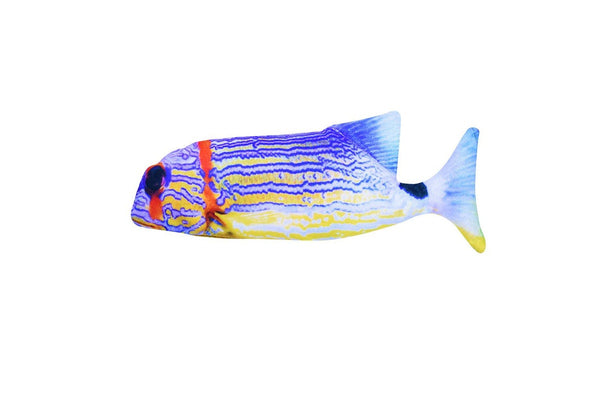 30cm Floppy Fish Cat Toy Realistic 3D Tail Wagging Fish Toy USB Rechargeable Cat Chew Toy -Style 4