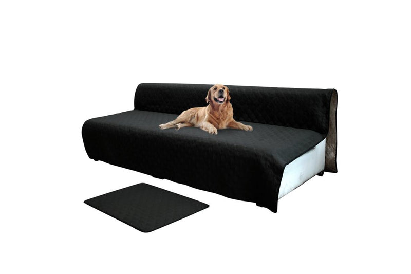 Multipurpose Water-Resistant Pet Furniture Protector- XL | Black