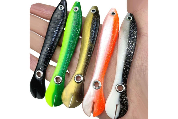 10 Piece Bionic Loach Fishing Bait 2g / 6.7cm