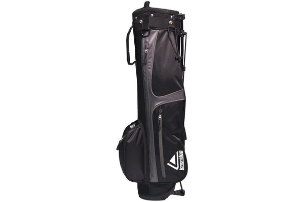 Longridge Golf Club Stand Bag (Black/Silver) (One Size)