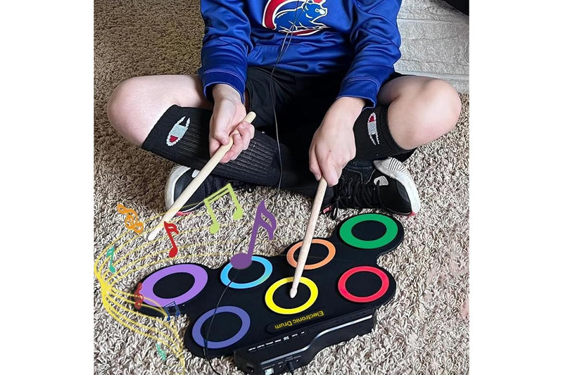 Portable Electronic Drum Set