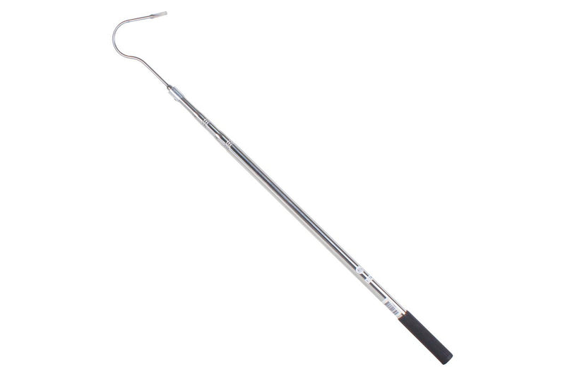 Fishteck Extendable Stainless Steel 180cm Gaff Fishing Tool Spear Hook Silver