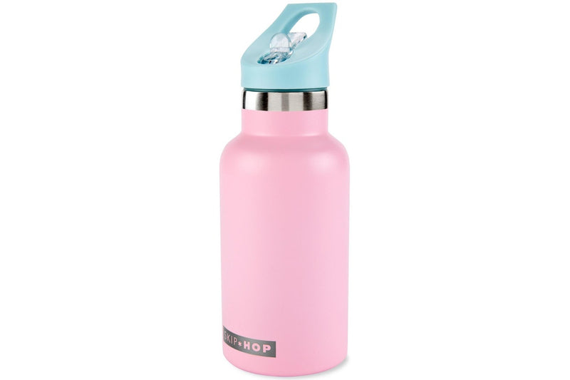 Skip Hop: Stainless Steel Canteen Bottle - Pink (380ml)