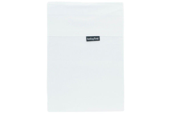 Baby First: Cot Flat Sheet - White