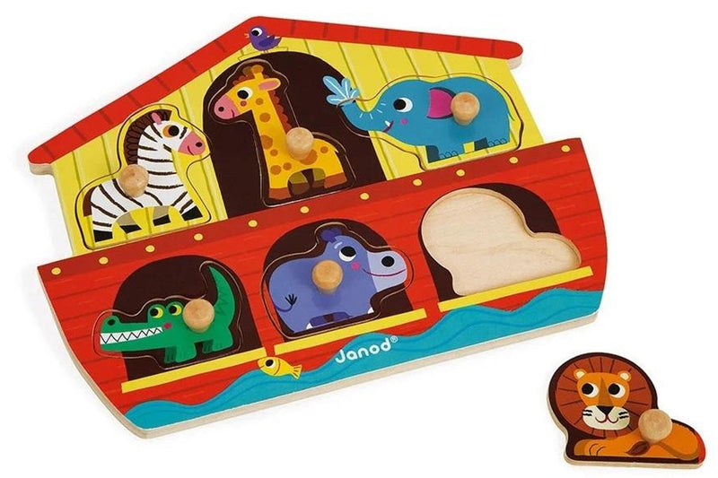 Janod: Noah's Ark Chunky Puzzle