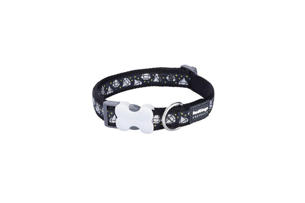 Dog Collar By Red Dingo Diamond Black