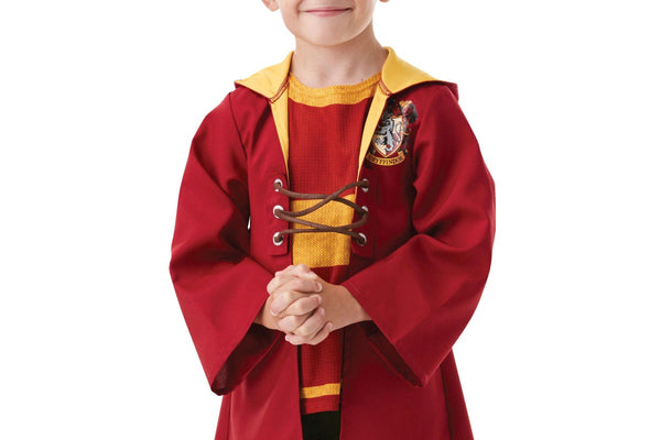 Harry Potter: Quidditch Hooded Robe - Child Costume (Size: Medium)