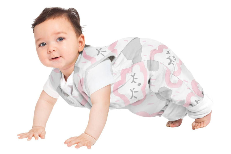 Baby Studio: Coolies No Arms 1.0 Tog - Pink Clouds (2-3 Years)