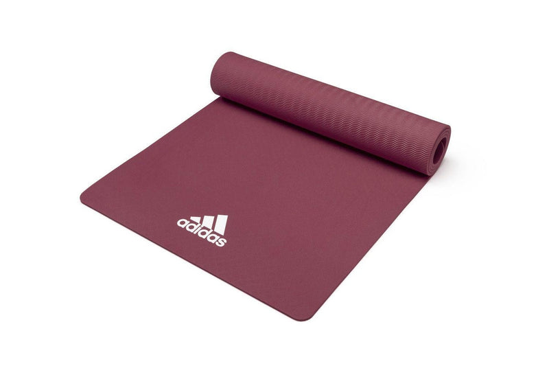 Adidas 8mm Yoga Fitness Mat - Mystery Ruby