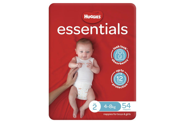 Huggies Essentials Infant Nappies - Size 2