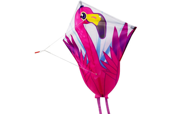 Kites Ready 2 Fly: Plastic Diamond Kite - Flamingo