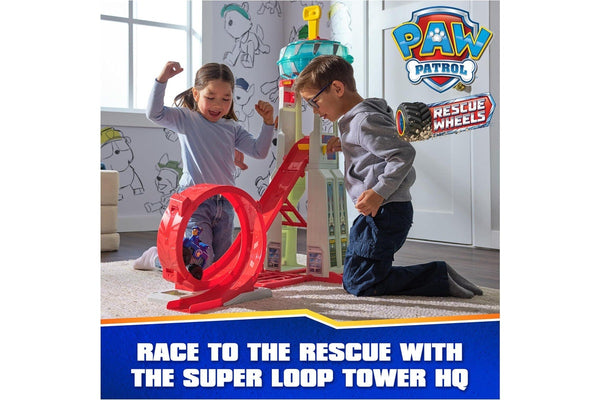 Paw Patrol: Rescue Wheels - Super Loop Tower HQ Playset