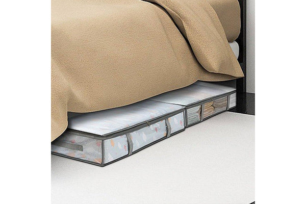 2Pcs Under Bed Storage Containers Bins Humid-Proof Closet Organizers Clothes Storage Bags