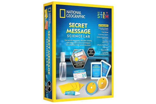 National Geographic: Secret Message Lab