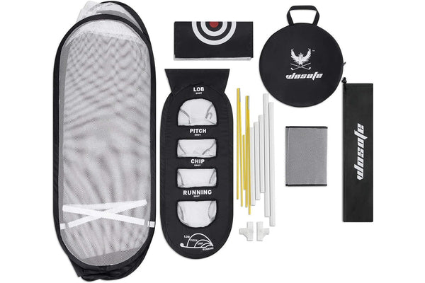 Golf Practice Hitting Net 2 Target and Ball Swing Training