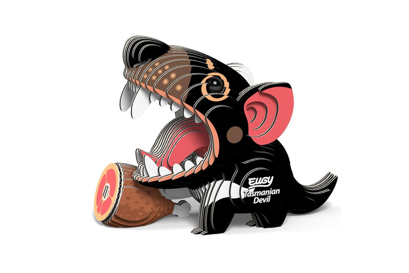 Eugy: Tasmanian Devil - 3D Cardboard Model