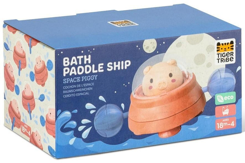 Tiger Tribe: Bath Paddle Ship - Space Piggy