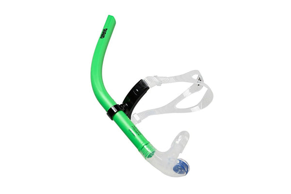 Arena Swim III Snorkel (Green/Clear) (One Size)