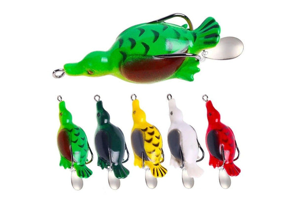 5 Piece Hengjia Fo017 Lua Thunder Brogue Dummy Bait Set Fish Fishing 6.8cm 11.5g
