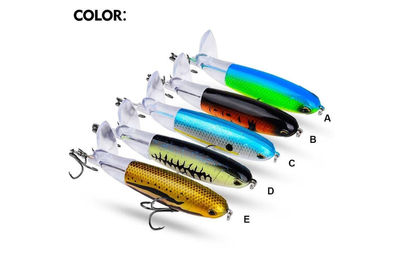 360 Rotating Topwater Propeller Lure 10.5cm/13.5g Colour