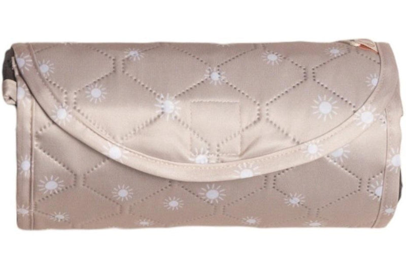 Nestling: Waterproof Quilted Play Mat - Oat Sunshine (100cm)