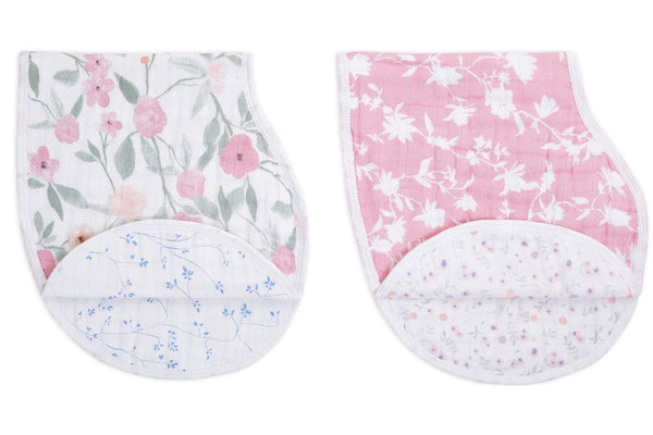 Aden + Anais: Classic Burpy Bib Set - Ma Fleur (2 Pack)