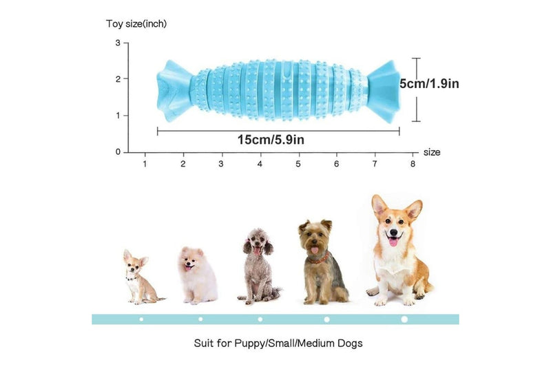 Non-toxic Teething Candy Shaped Dog Chew Toys For Small Medium Dogs