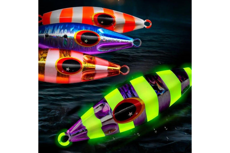 100g Slow Sinking Luminous Fishing Lure For Deep Sea Fishing