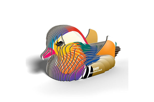 Eugy: Mandarin Duck - 3D Cardboard Model