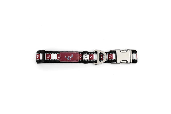 NRL Manly Warringah Sea Eagles Pet Dog Reflective Adjustable Collar 38cm-58cm