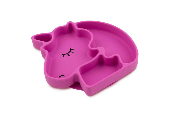 Bumkins: Silicone Grip Dish - Unicorn