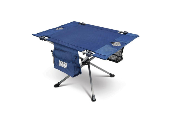 Sport Brella Sunsoul Portable Outdoor Beach Camping Table w Cup Holder Navy