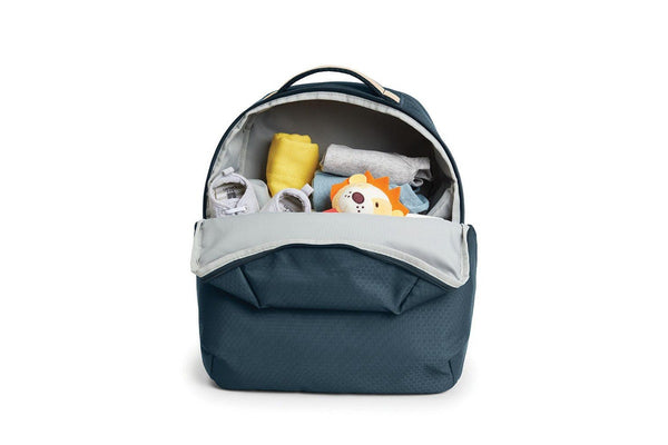 Skip Hop: Go Envi Eco-Friendly Diaper Backpack - Grey Blue Hex