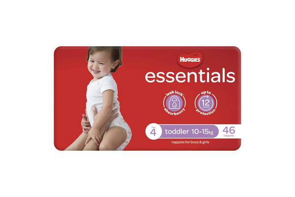 Huggies Essentials Toddler Nappies - Size 4