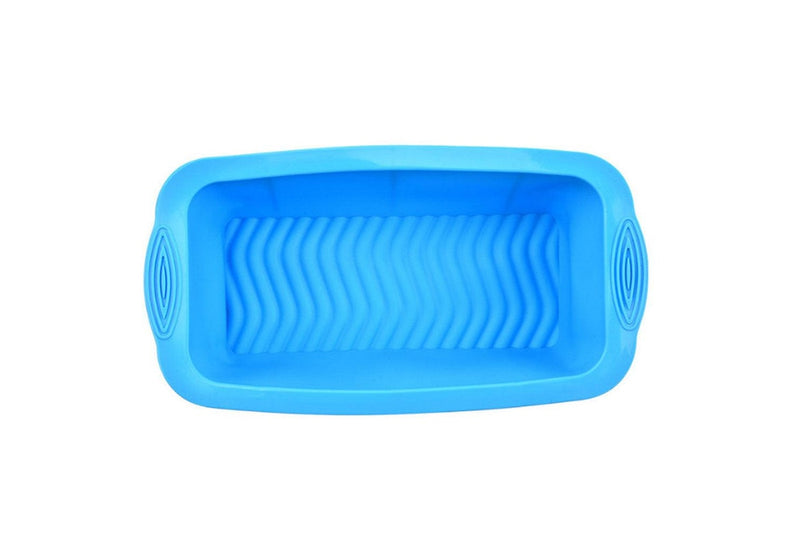 2Pcs Ice Block Mold Silicone Ice Grid Mould Blue