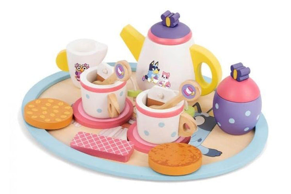 Bluey: Wooden Bluey Tea Party Set