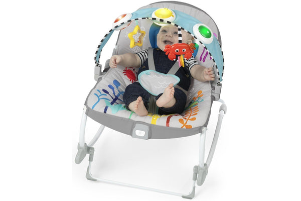 Baby Einstein: Ocean Explorers Kick it to Opus Musical Infant to Toddler Rocker