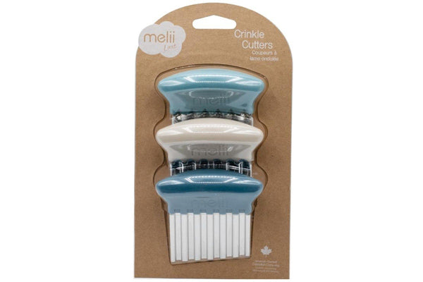 Melii: Crinkle Cutters - Luxe Blue