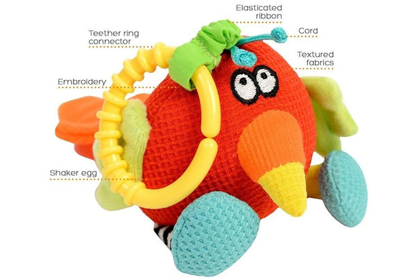 Dolce: Shaker Activity Toy - Parrot