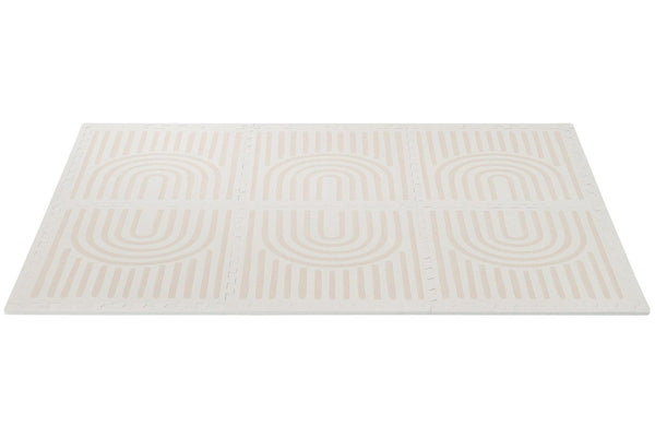 Toddlekind: Prettier Puzzle Playmat - Linear Linen