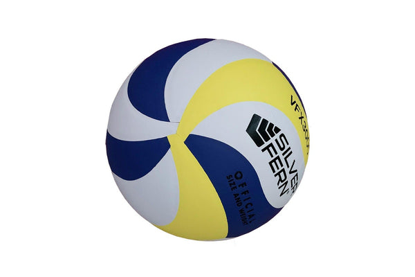 Silver Fern Volleyball Match Ball - Official Size - 8 Panel Soft Touch