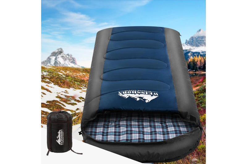 Weisshorn Single Sleeping Bag Navy