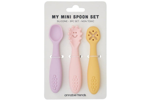 Annabel Trends: Silicone Cutlery Set - Sunset (Set of 3)