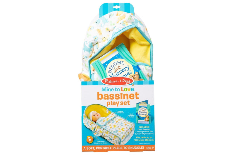 Melissa & Doug: Mine to Love Bassinet Play Set