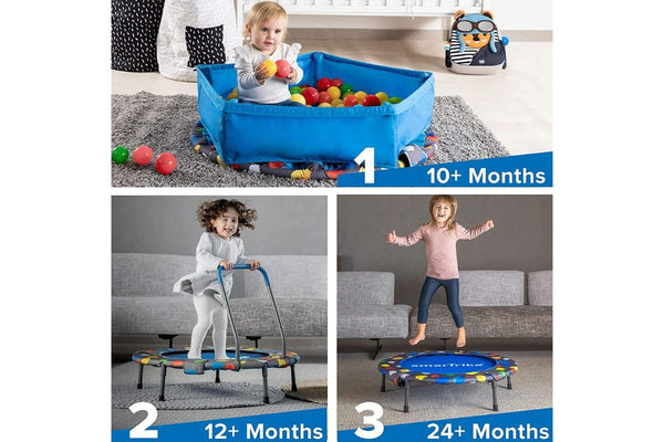 SmarTrike: 3-in-1 Activity Center - Trampoline & Ball Pit